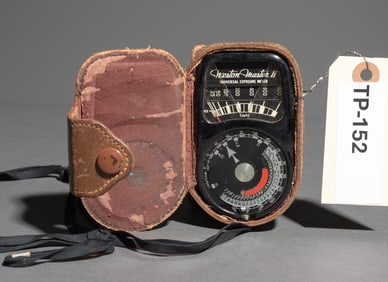 Weston Master II Universal Exposure Meter in original leather case
