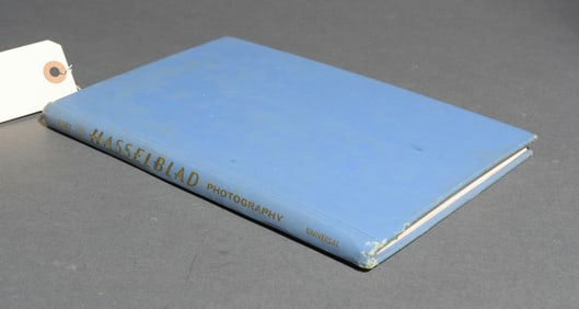 Blue Hasselblad photography instruction book ca. 1959