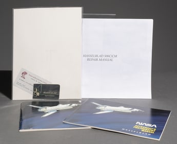 Hasselblad Astronaut's Photography Manual (2) - inside large white Envelope