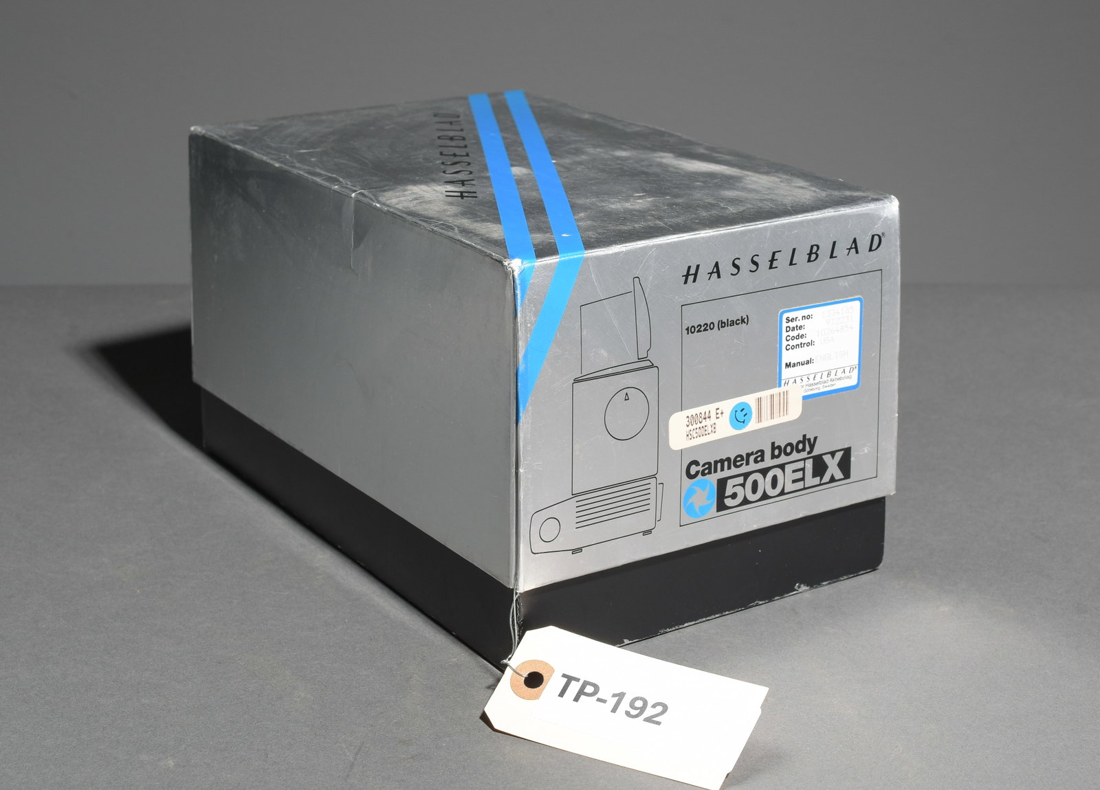 500 ELX Camera Body: Item: 500 ELX Camera Body Brand: Hasselblad Model/Serial Number: RU1334185