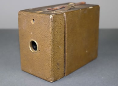 Brown Leather Box Camera