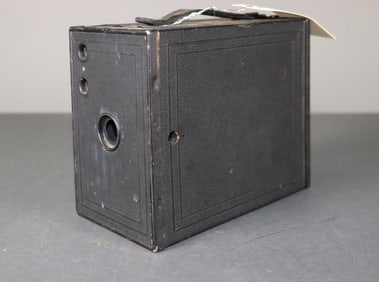 No. 2A Brownie Box Camera Model C (has film in it)
