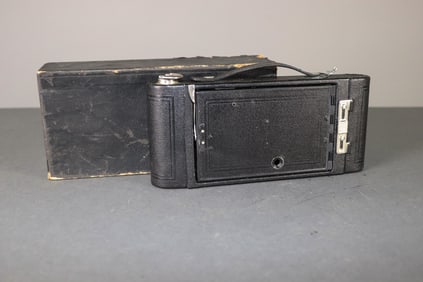 No. 2A Folding Cartridge Hawkeye Model B in Original Packaging