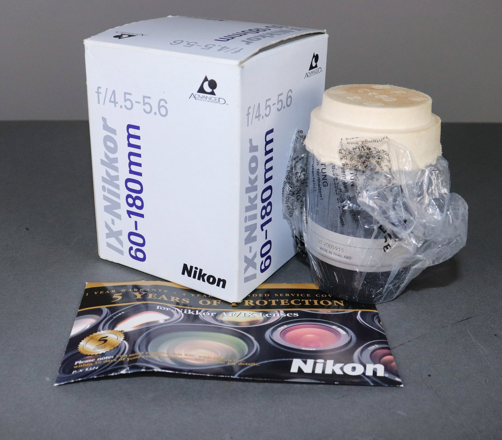IX-Nikkor 60-180mm f/4.5-5.6 (Original Packaging - Never Opened): Item: IX-Nikkor 60-180mm f/4.5-5.6 (Original Packaging - Never Opened) Brand: Nikon Model/Serial Number: