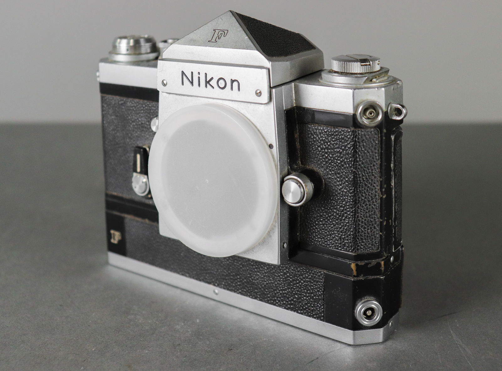 Nikon F Camera Body Only with Autowinder attached (1 of 4)