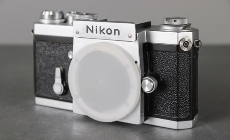 Nikon F Camera Body Only with Detached Viewfinder (Bubble Wrapped)