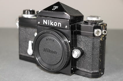 Nikon F film camera Stamped US NAVY