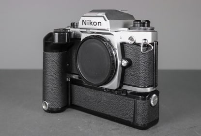 Nikon FA camera body with MD-12