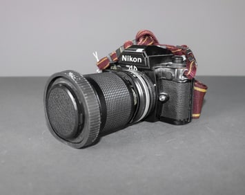 Nikon FA with Zoom-Nikkor 35-105mm 1:3.5-4.5 Lens & Teffen Haze Filter