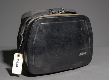 Nikon Black Leather "Satchel" Style Case
