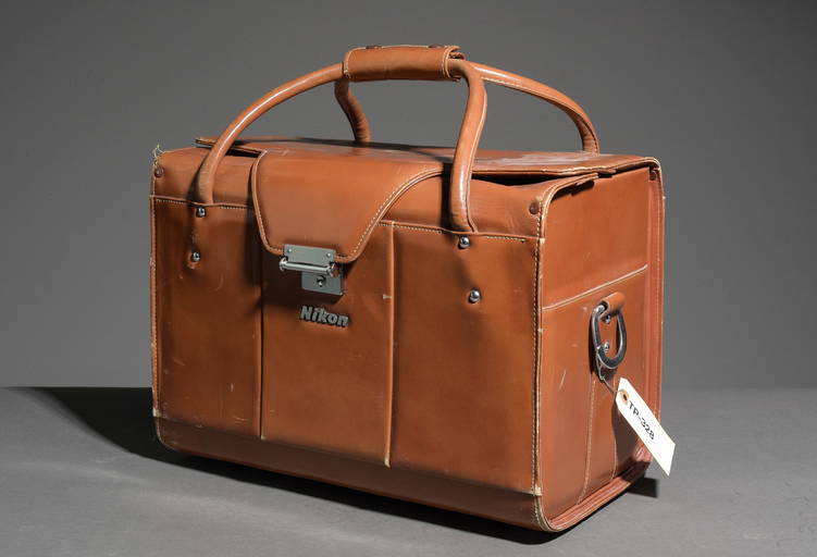 Atlas Philadelphia Brown Leather Attache Case Vintage - Main Image
