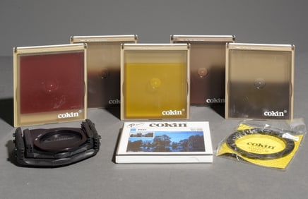 Set of 5 Cokin Filters & Adapter Accessories