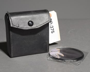 Hoya 77mm Filters in leather Case