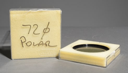 72 mm Polarizing Filter Screw Mount