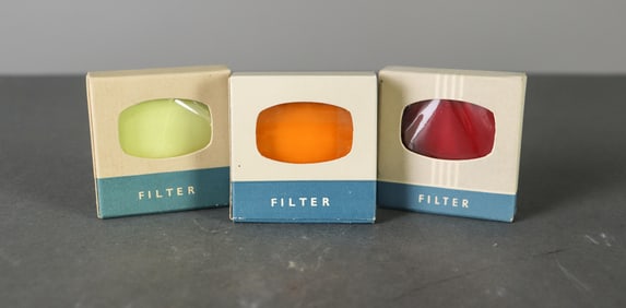 Set of 3 50mm Filters R,Y,G