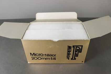 Micro-Nikkor 200mm F/4 in Original Packaging