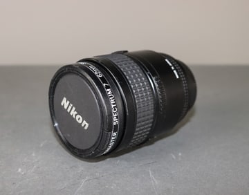 AF Micro Nikkor 60mm 1:2,8 with 2 filters attached