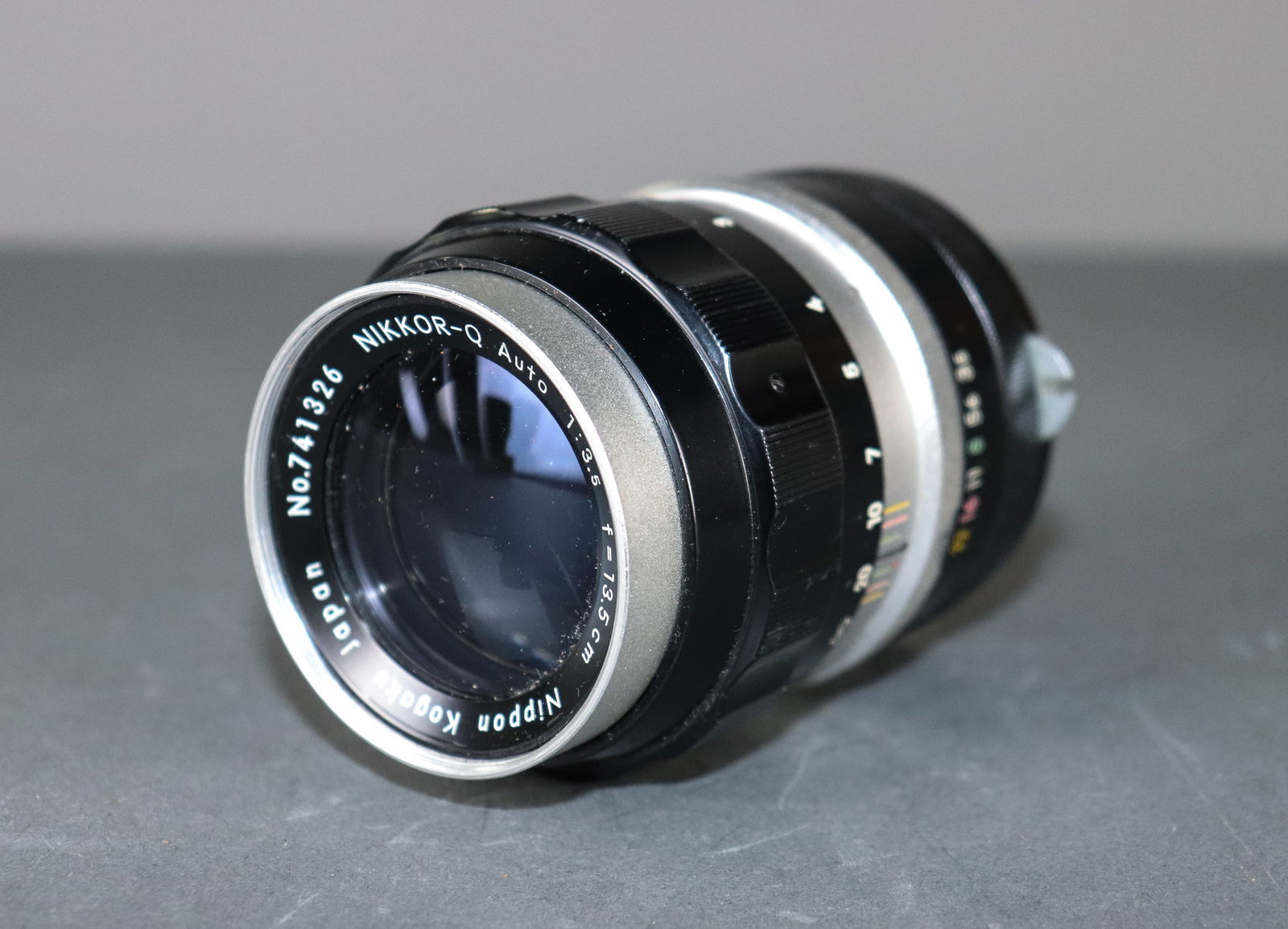 Nikkor Q Auto 1:3.5 f=13.5 cm (1 of 3)