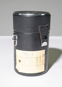 P.C. Kaligar 1:3.5 f=52mm lens in black leather case for Hasselblad