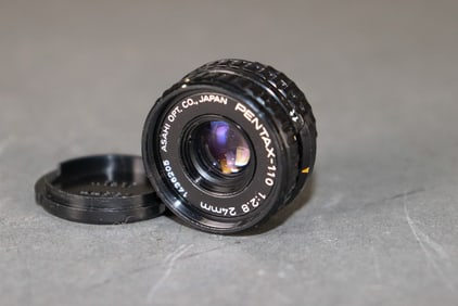 TINY Pentax lens for Pentax 110 24 f2.8