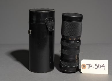Quantaray Auto Zoom F/4.5 85-210mm in Black Leather Case