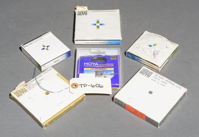 Set of (6) Hoya filters various sizes