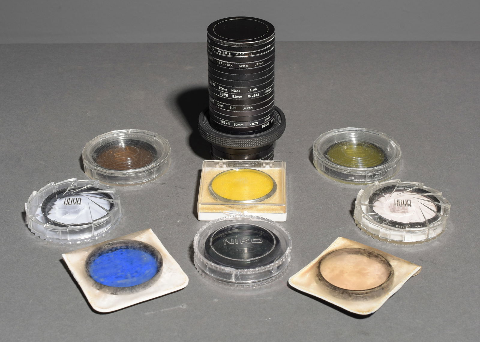 (28) 52mm Filters and (2) Filter End Caps (1 of 8)