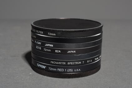 (7) 72mm Filter