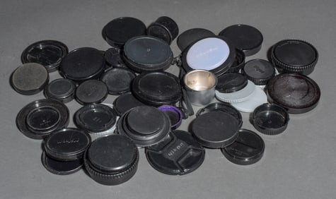 Assorted lens and filter end covers
