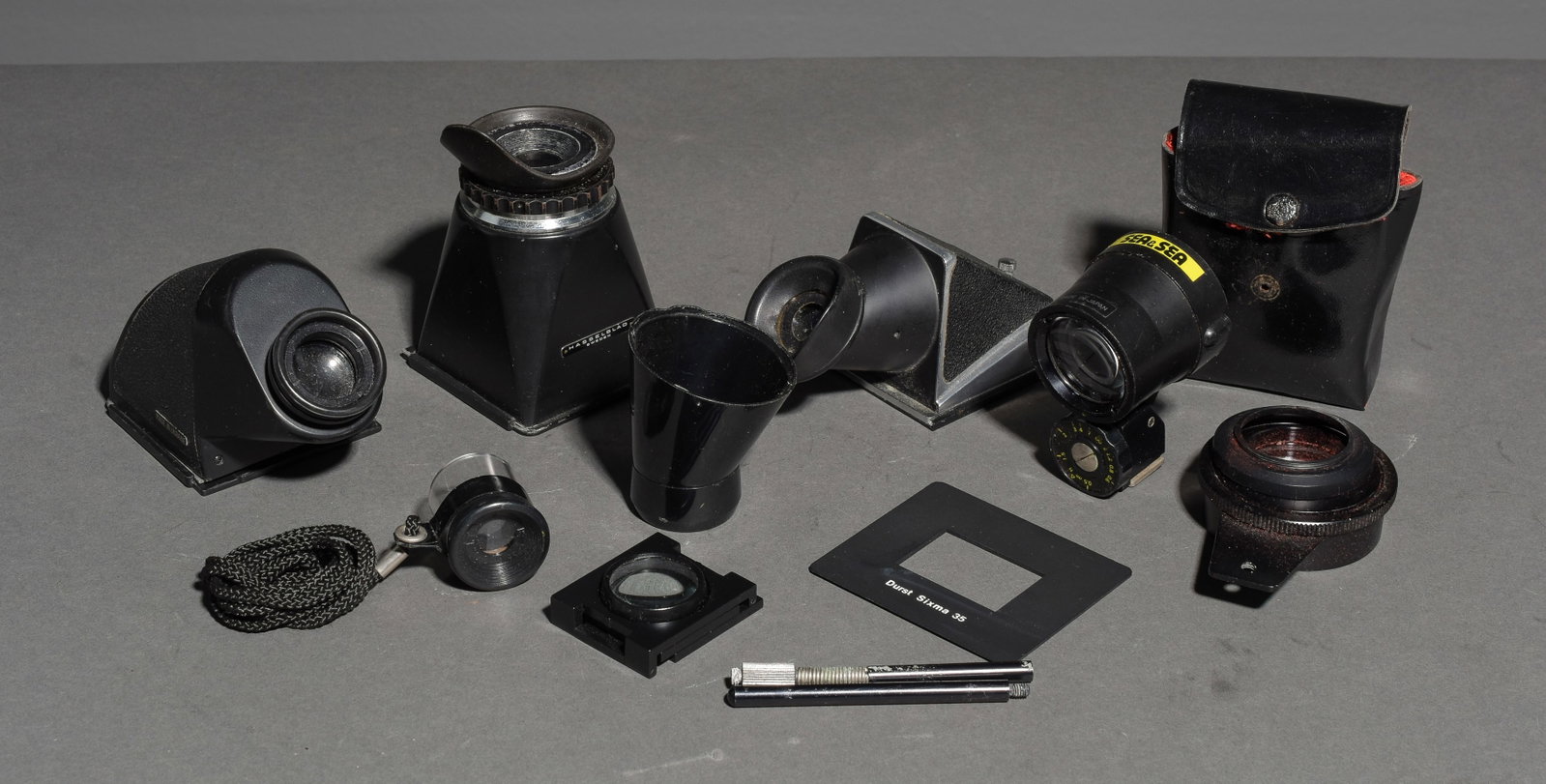 (9) Assorted viewfinders: Item: (9) Assorted viewfinders Brand: Various Model/Serial Number: