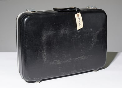 Black Hardside Attache-Style Compartment Case