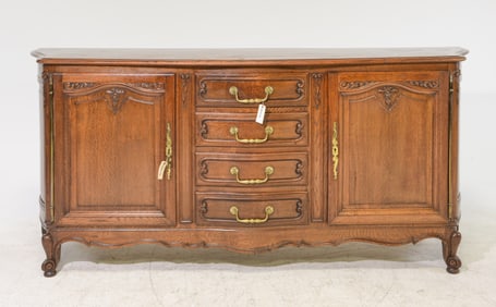Louis XV Style Oak Sideboard / Enfilade