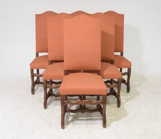 French Mouton Style Set of 6 Dining Chairs
