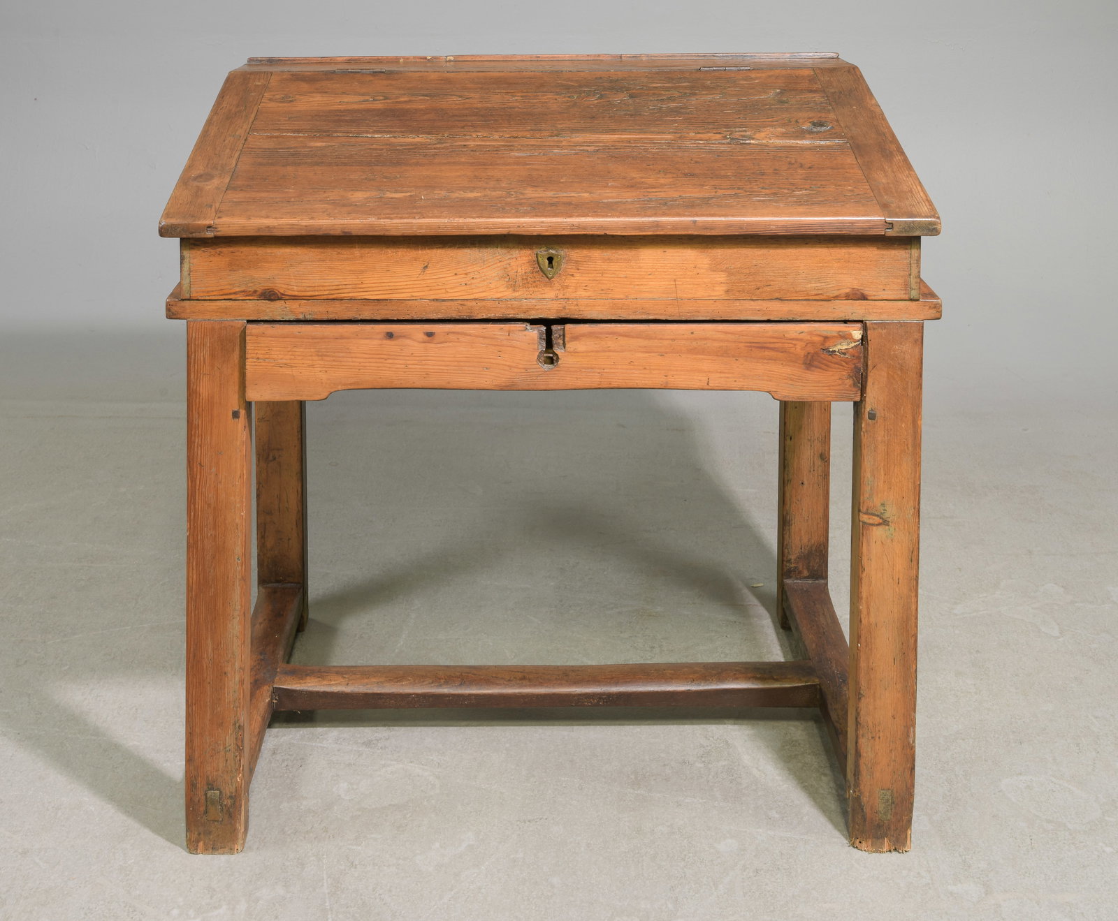 French Rustic Oak Desk (1 of 5)