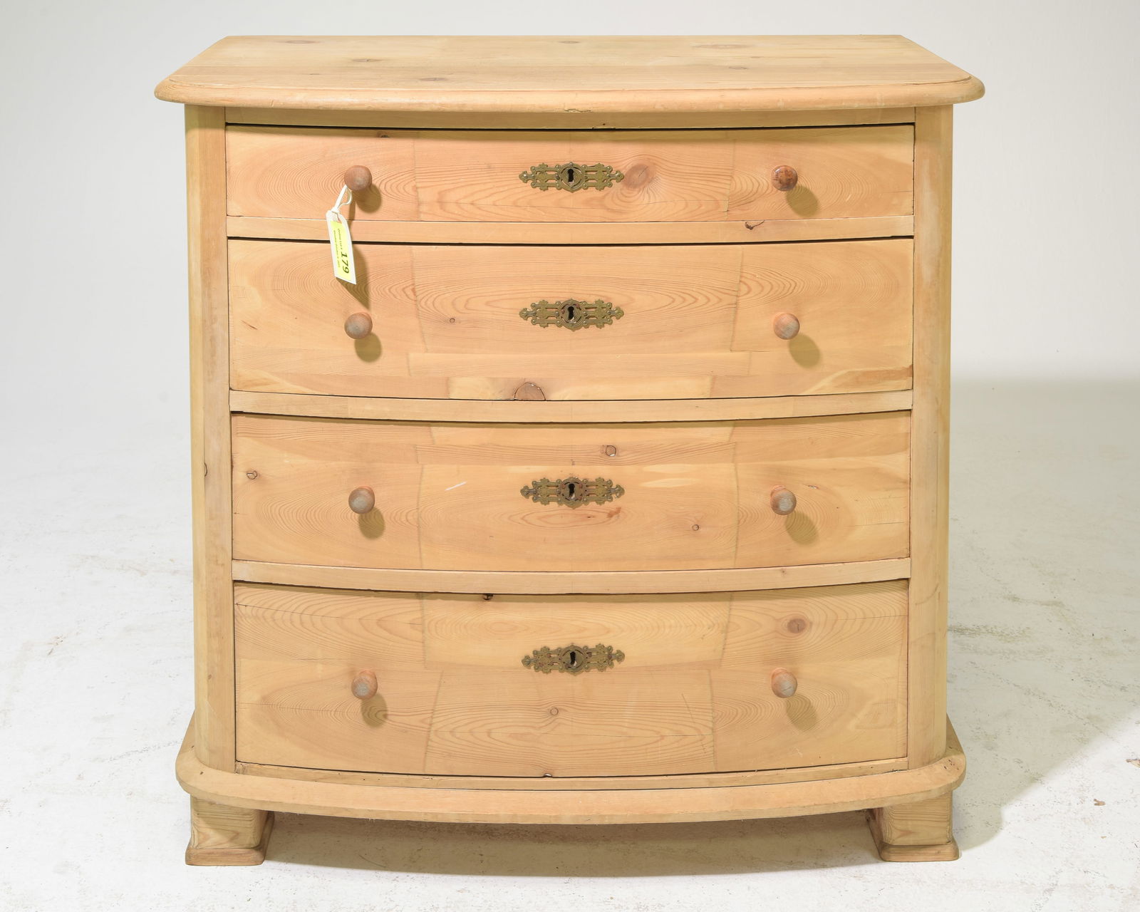 Danish Pine 4 Drawer Chest (1 of 3)