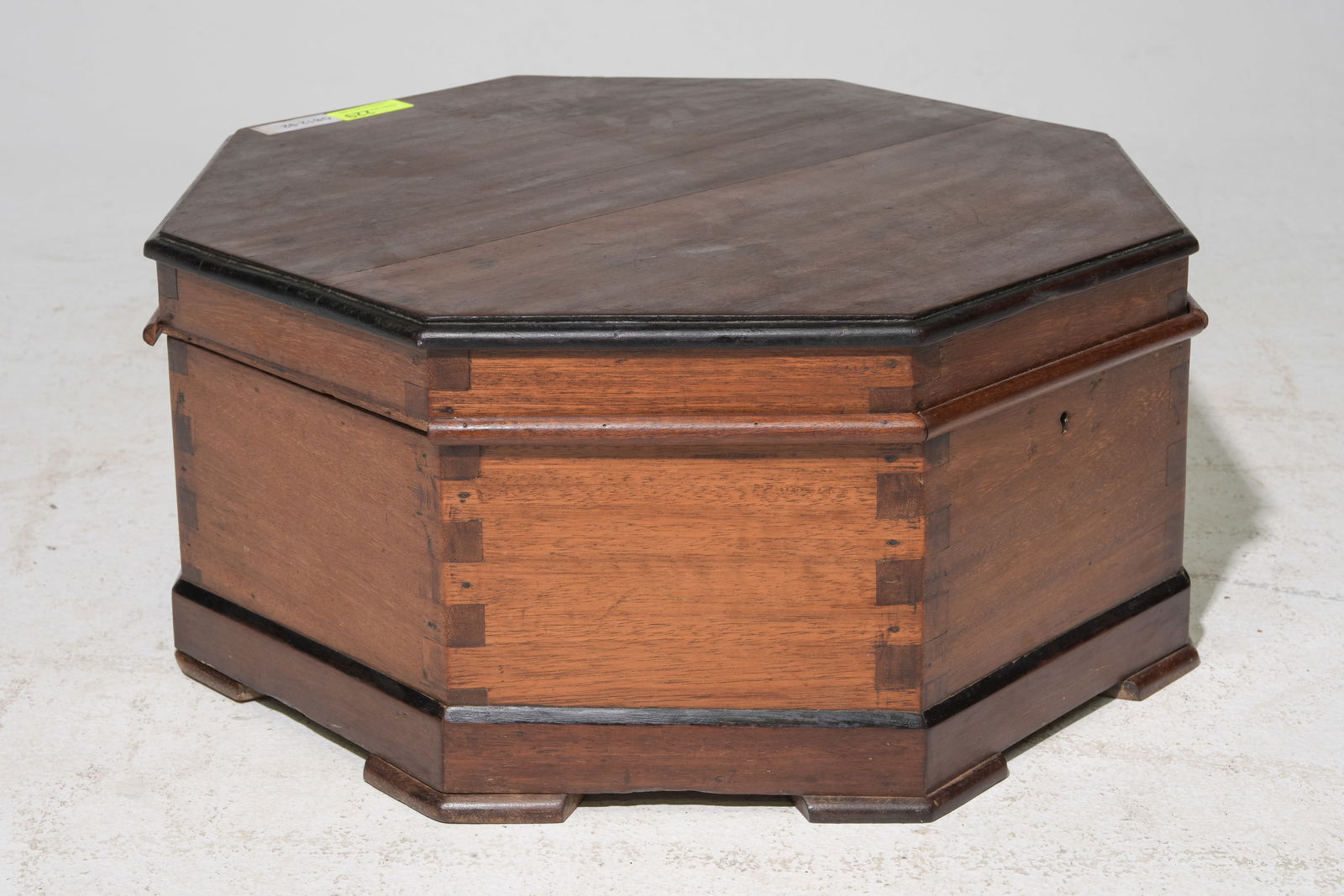 French Dovetailed Walnut Religious Box: French Dovetailed Walnut Religious Box - 11 in tall x 28 x 28