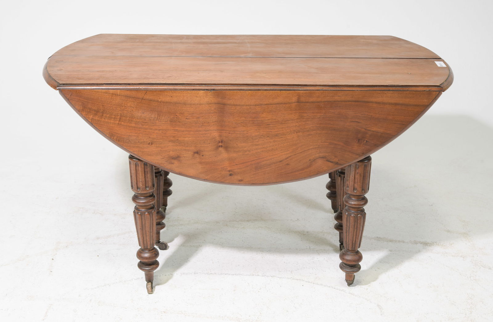 Louis Philippe Style Walnut Drop Leaf Table (1 of 4)