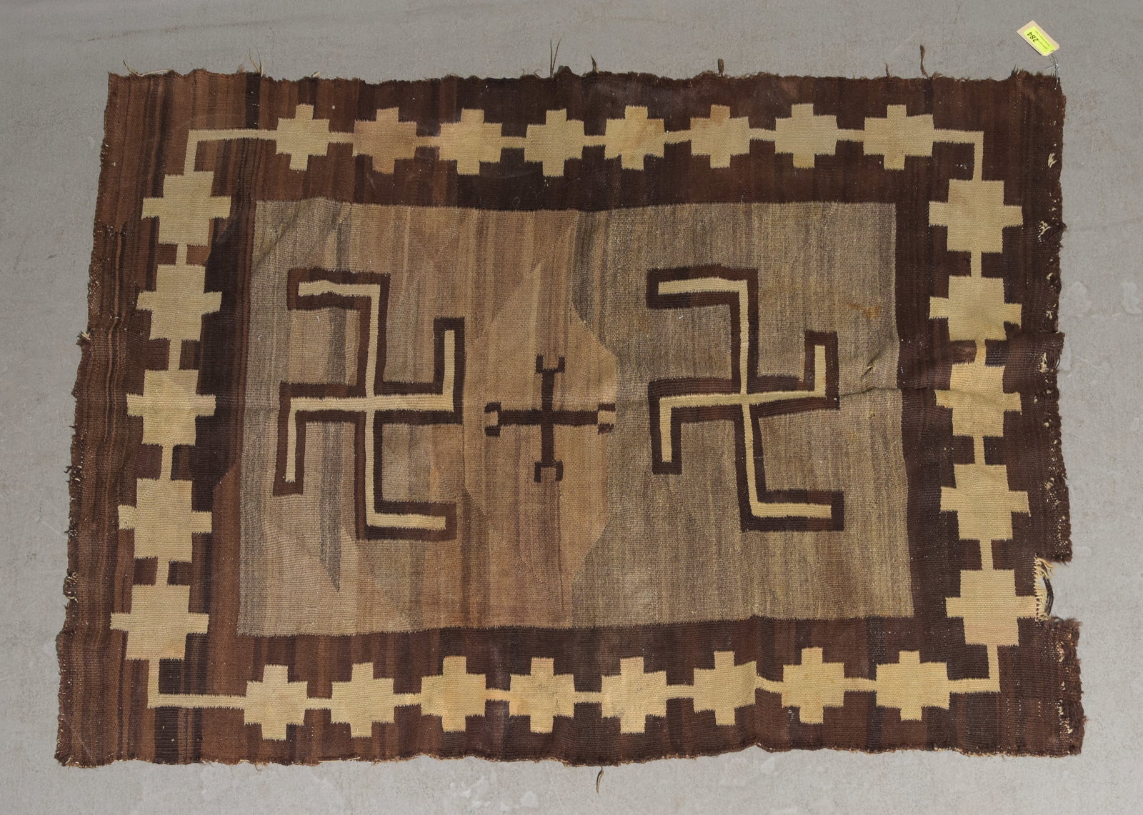 Ganado Navajo Style Likim Rug - 5'9 X 5'4: Ganado Navajo Style Likim Rug - 5'9 X 5'4