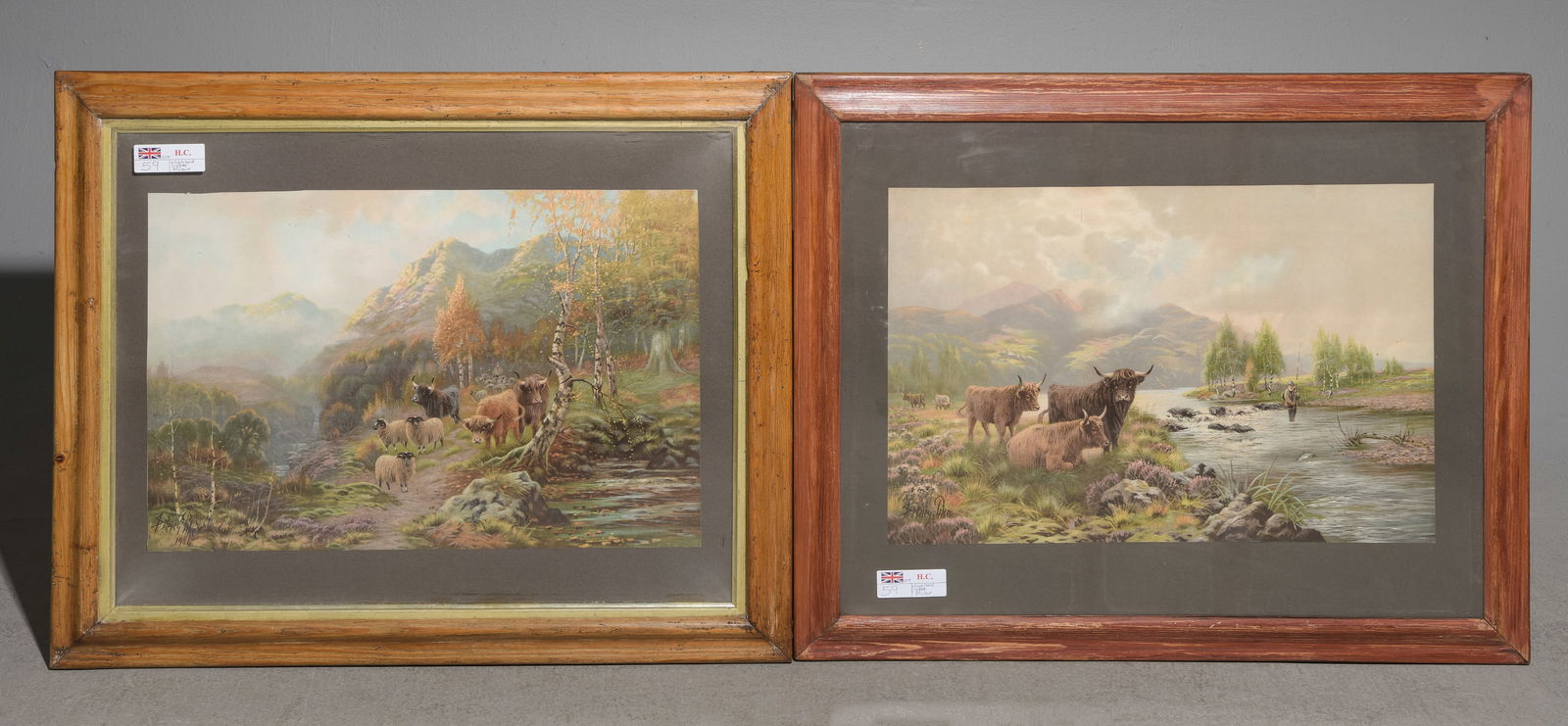 2 Framed Prints - Highland Cows (1 of 6)