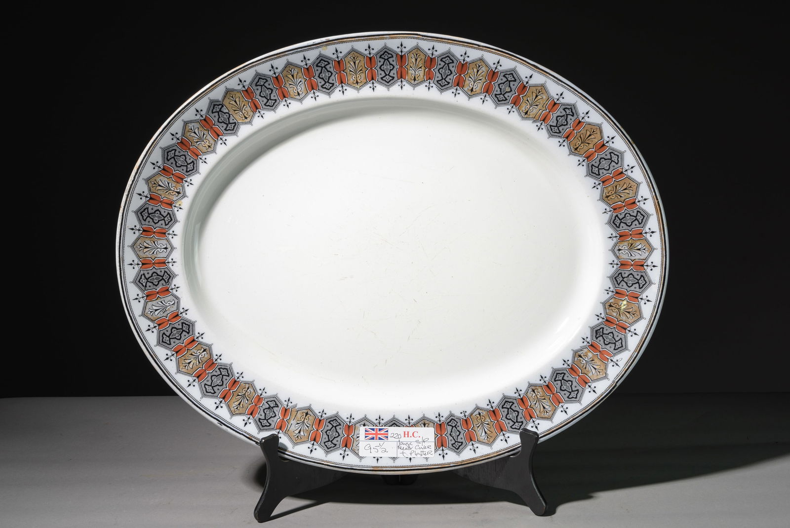 "Celine" Large Oval Platter (1 of 3)