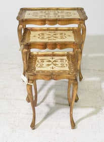 Florentine Nest of Three Tables #2