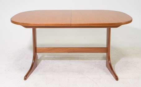 Mid Century Modern Pop Up Leaf Dining Table
