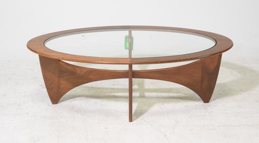 Mid Century G-Plan Oval Astro Coffee Table