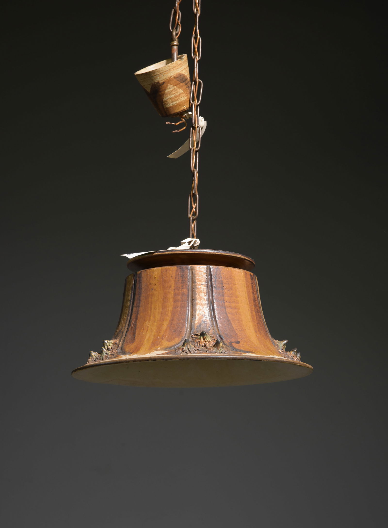 Danish Hand Made Pottery Chandelier #2 (1 of 5)