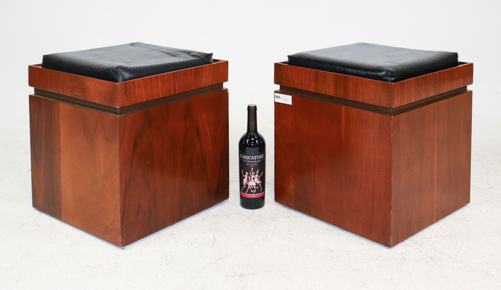 2 Mid Century Modern Stools / Game Tables (1 of 5)