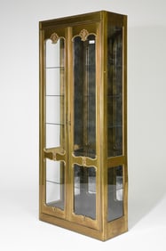 Mastercraft Brass Display Cabinet / Showcase