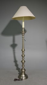 French Heavy Metal Floor Lamp