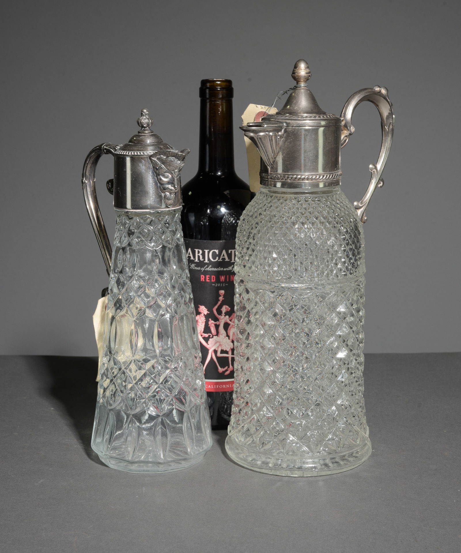 2 Cut Glass / Crystal Claret Jugs #2 (1 of 4)