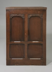 British Oak Home Bar / Cocktail Cabinet