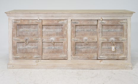 Farmhouse Style Rustic Painted Sideboard
